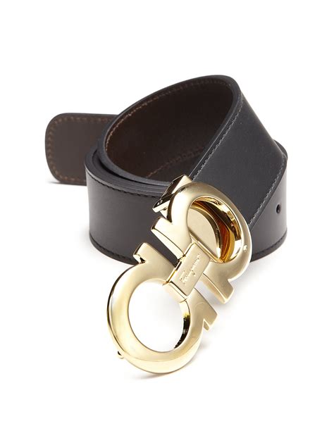 salvatore ferragamo double gancini belt fake|adjustable and reversible gancini belt.